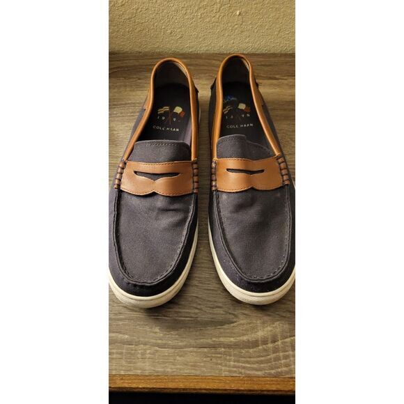 Cole Haan Nantucket Penny Loafer  Men's‎ Shoes Size 10 1/2M Blue Boat - Picture 1 of 8